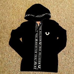 True Religion zip up hoody